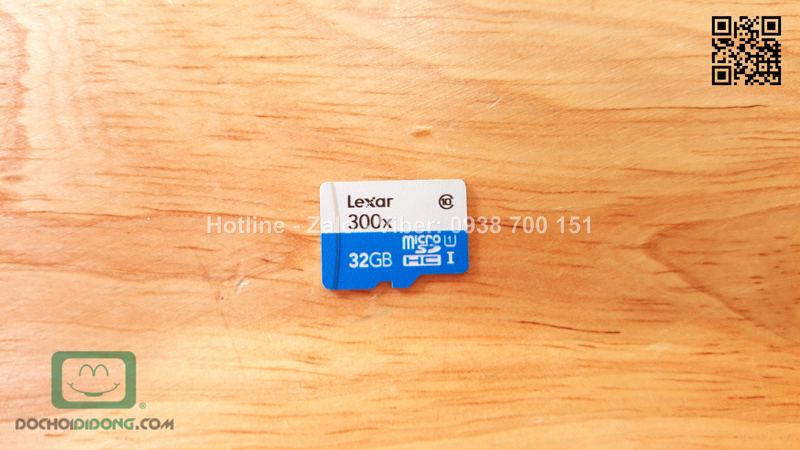 Thẻ nhớ microSD Lexar 32GB Class 10 300x chính hãng