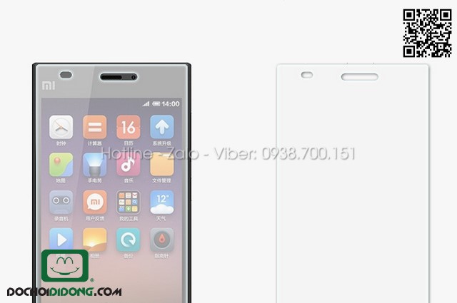 Miếng dán cường lực Xiaomi MI3 9H