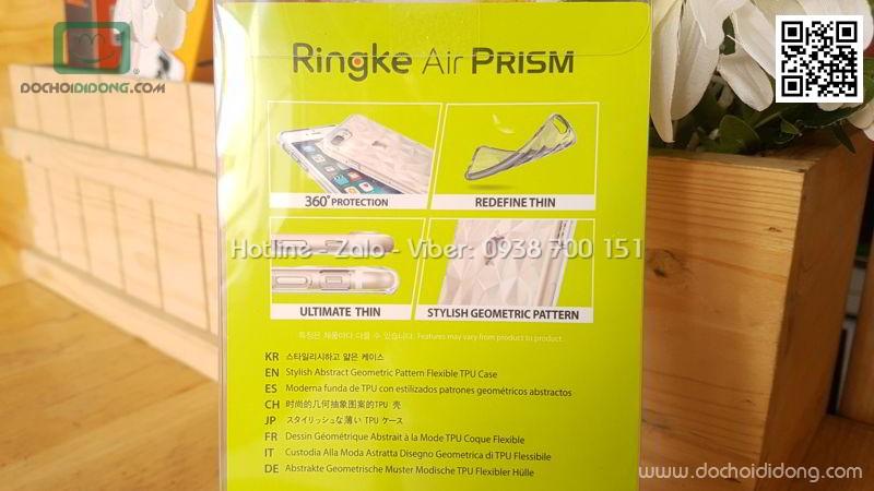 Ốp lưng Samsung S9 Ringke Air Prism