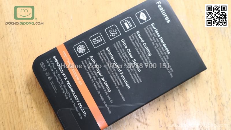 Miếng dán cường lực Sony XZ1 KYK 9H