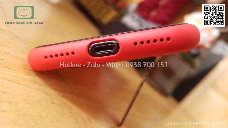 Ốp lưng iPhone X XS Baseus Happy Watching Supporting có chống lưng