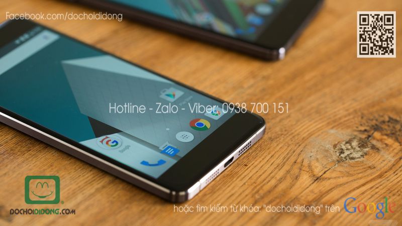 Bao da Oneplus X vân sần dạng flip cover