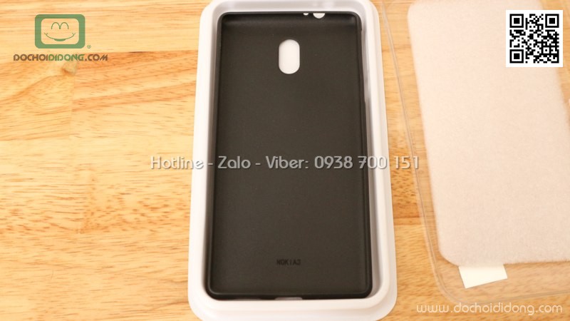 Ốp lưng Nokia 3 dẻo vân vải bố
