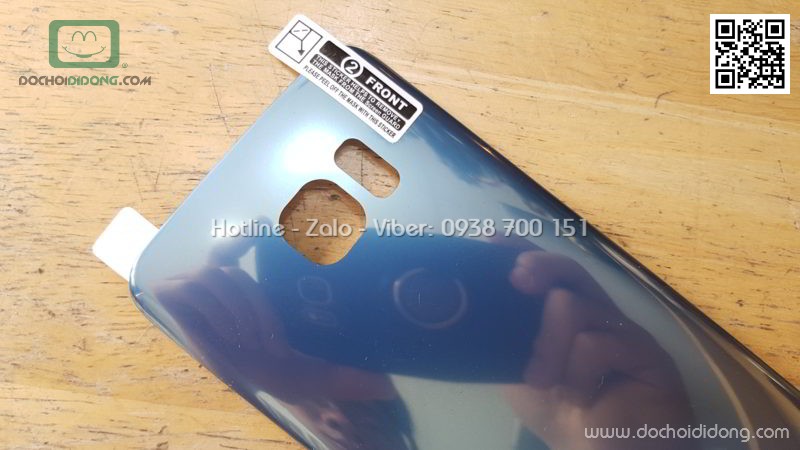 Miếng dán cường lực dẻo Samsung S7 Edge Zacase 3D kèm dán sau