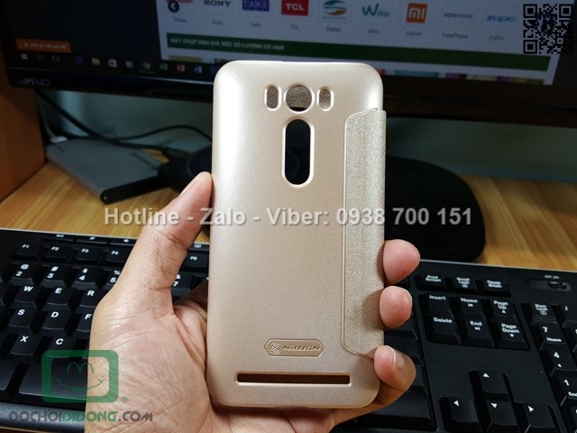 Bao da Asus ZenFone 2 Laser ZE500KL Nillkin Sparkle