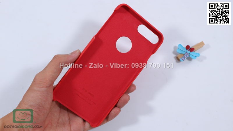 Ốp lưng iPhone 8 Plus G Case vân da cao cấp êm ái