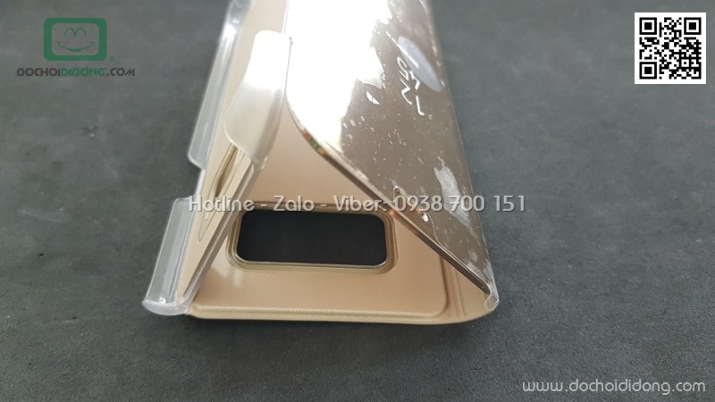 Bao da Clear View Samsung S8 Plus loại 1