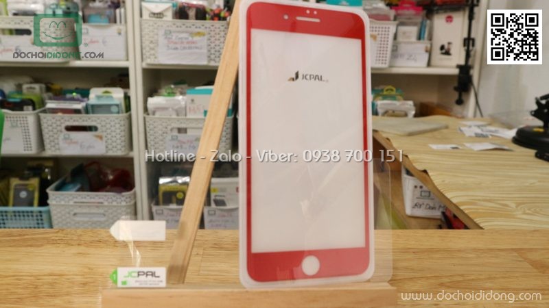 Miếng dán cường lực iPhone 8 Plus Jcpal Presever chính hãng