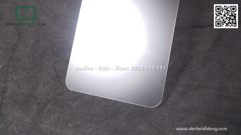 Miếng dán cường lực iPhone X XS nhám chống bám vân tay