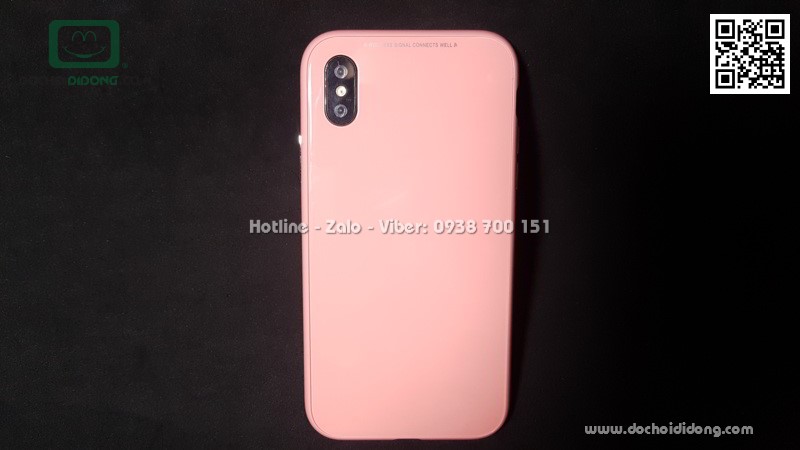 Ốp lưng nam châm iPhone X Likgus Candy Series lưng màu