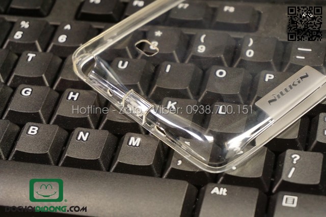Ốp lưng Samsung Galaxy Note 4 Nillkin dẻo trong siêu mỏng