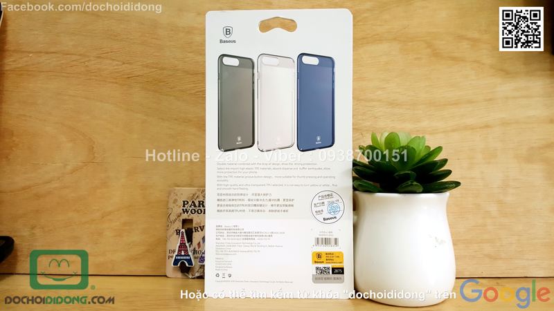 Ốp lưng iPhone 8 Baseus Sky Case