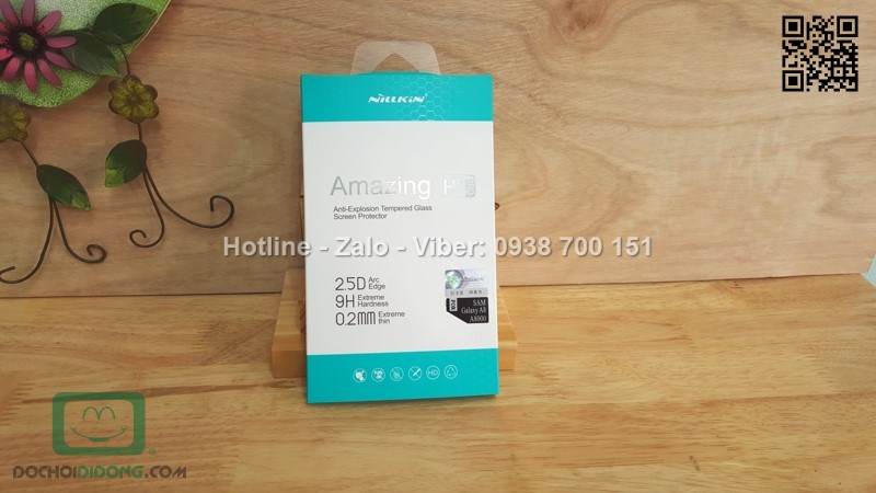 Miếng dán cường lực SAMSUNG Galaxy A8 Nillkin Amazing H+ PRO