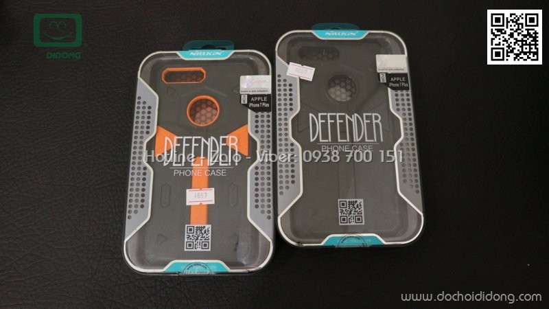 Ốp lưng iPhone 8 Plus Nillkin Defender siêu chống sốc