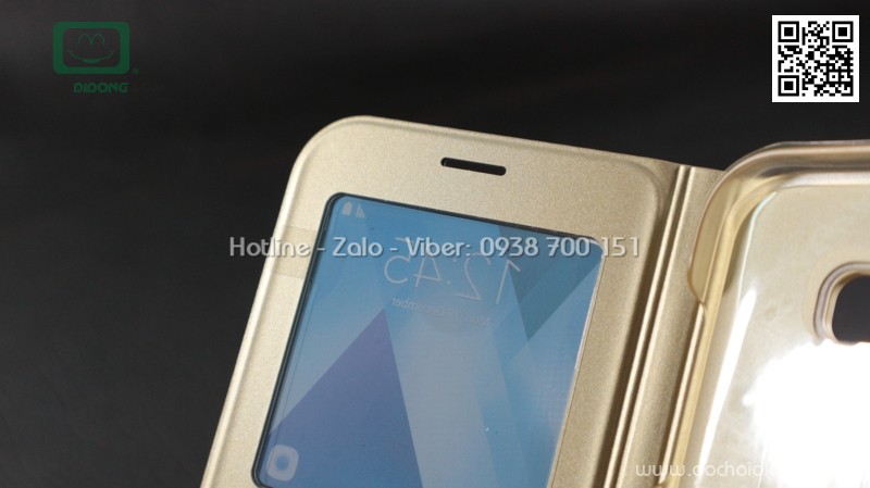 Bao da S View Samsung A7 2017 Stading Cover chính hãng