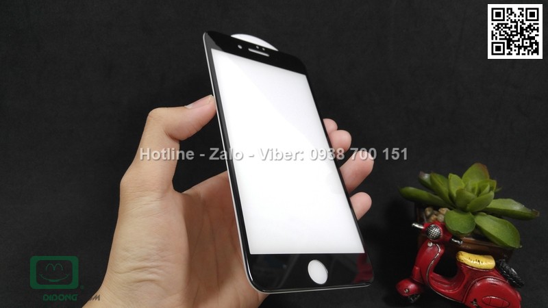 Miếng dán cường lực iPhone 7 Plus CCMAX 3D full màn hình cao cấp