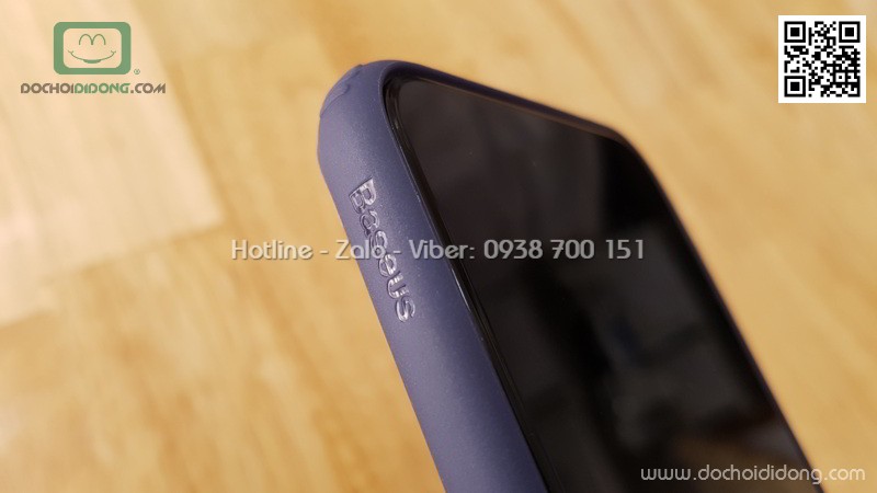 Ốp viền iPhone X XS Baseus dẻo