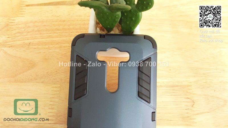 Ốp lưng Asus Zenfone 2 Laser ZE550KL Iron Man chống sốc có chống lưng