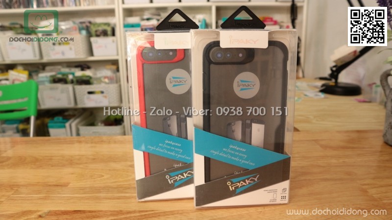 Ốp lưng iPhone 8 Plus Ipaky Leego chống sốc
