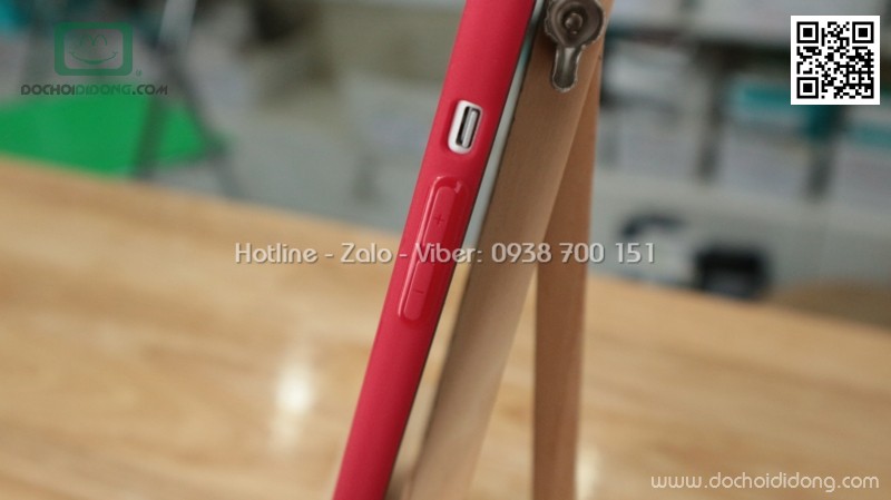 Ốp lưng iPhone 8 Plus iSmile viền màu lưng trong cứng mỏng
