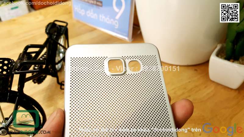Ốp lưng Samsung Galaxy A5 2016 Loopee lưng lưới chống nóng