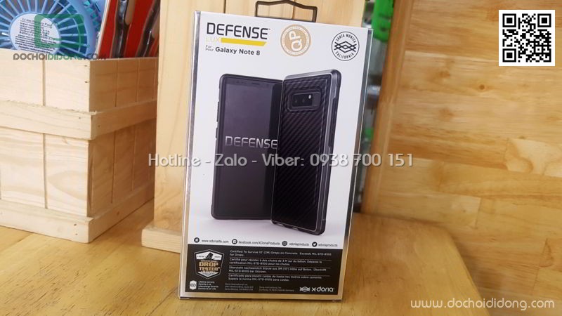 Ốp lưng Samsung Note 8 X-Doria Defense Lux