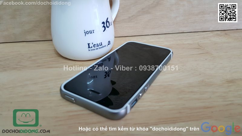 Ốp viền iPhone 5 5s silicone 2 lớp