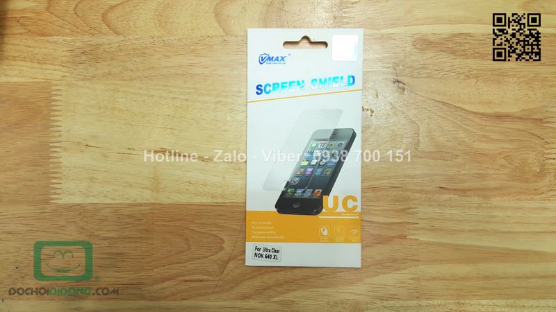 Miếng dán màn hình Nokia Lumia 640 XL Vmax loại trong