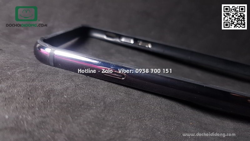 Ốp viền iPhone X Totu Design dẻo ánh kim