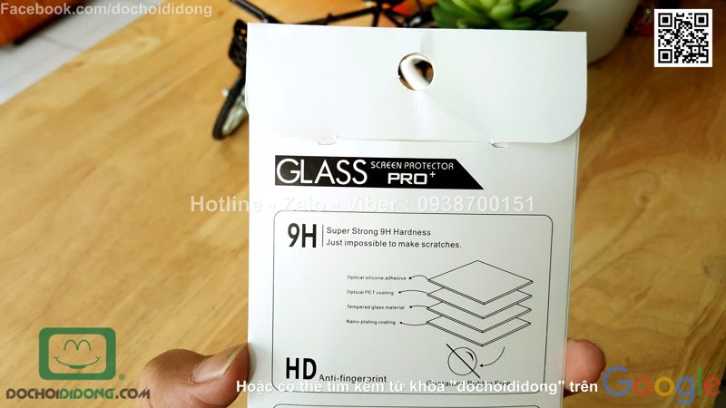 Miếng dán cường lực iPhone 7 Plus 9H