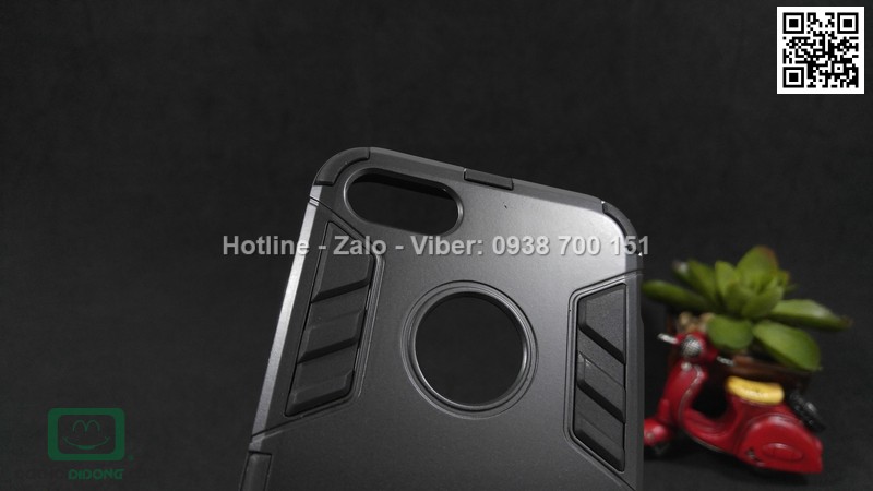 Ốp lưng iPhone 7 Iron Man chống sốc có chống lưng