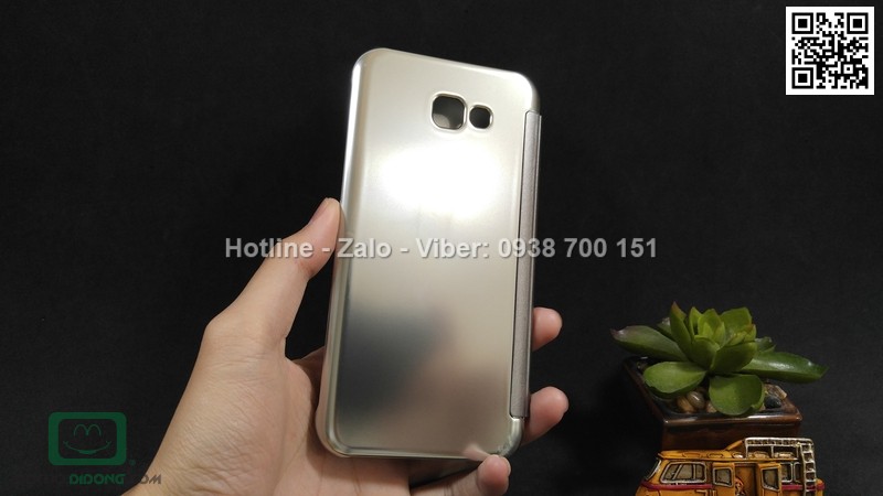 Bao da Samsung Galaxy A7 2017 Clear View