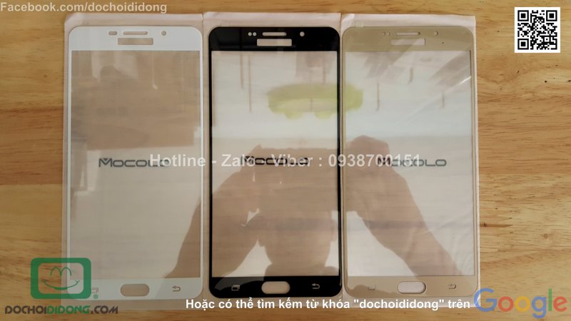 Miếng dán cường lực Samsung Galaxy A9 KYK full màn hình