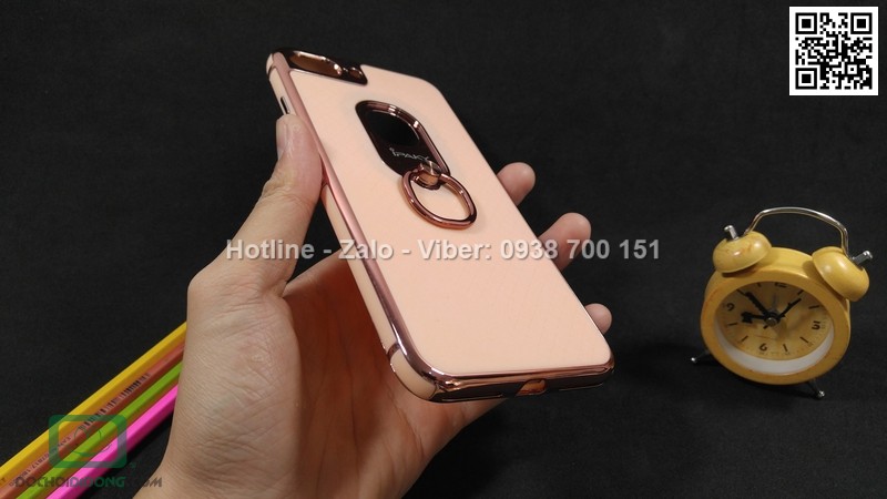 Ốp lưng iPhone 7 Plus iPaky chống sốc có nhẫn đeo