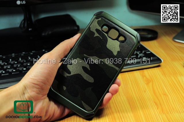 Ốp lưng Samsung Galaxy E7 quân đội chống sốc