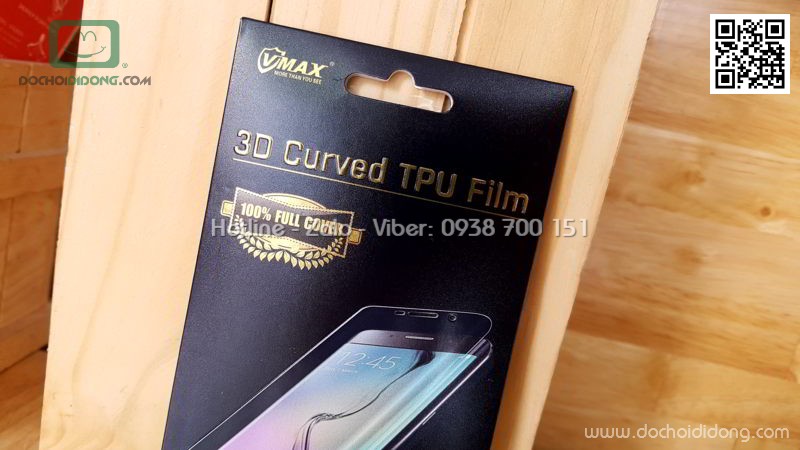 Miếng dán full màn hình Samsung A8 Plus 2018 Vmax dẻo TPU