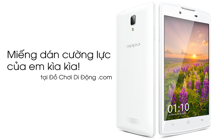 Miếng dán cường lực giá rẻ chất lượng cho Oppo Neo 3