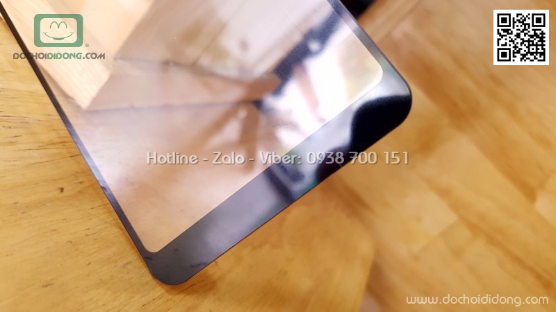 Miếng dán cường lực full màn hình Samsung A8 Plus 2018 Zacase full keo