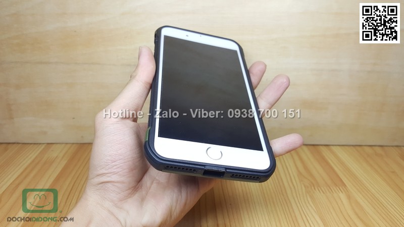 Ốp lưng iPhone 8 Plus quân đội chống sốc