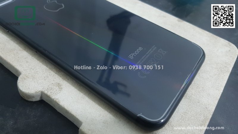 Miếng dán full lưng iPhone 7 8 Plus Aurora đổi màu