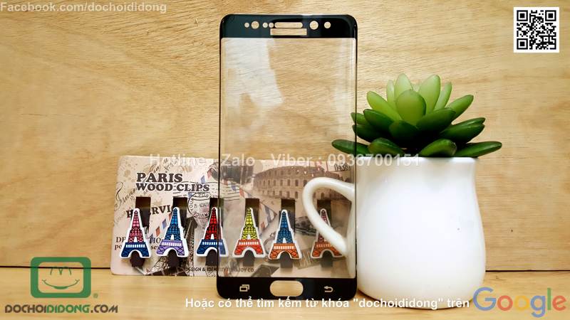 Miếng dán cường lực Samsung Galaxy Note 7 KYK full màn hình 9H