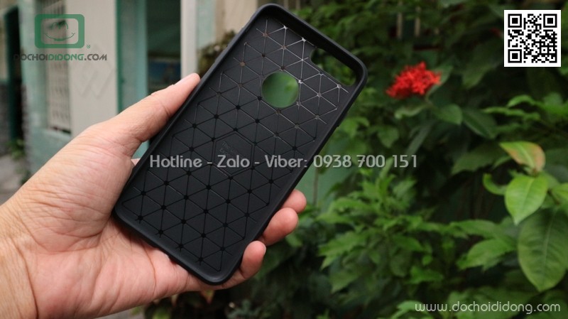 Ốp lưng iPhone 8 Plus Likgus chống sốc vân kim loại