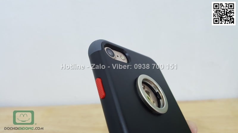 Ốp lưng iPhone 8 Baseus Magnetic Ring Case