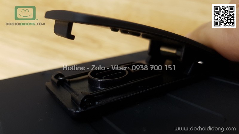 Ốp lưng iPhone 6 6S 7 8 Plus siêu chống sốc kèm đế đeo lưng