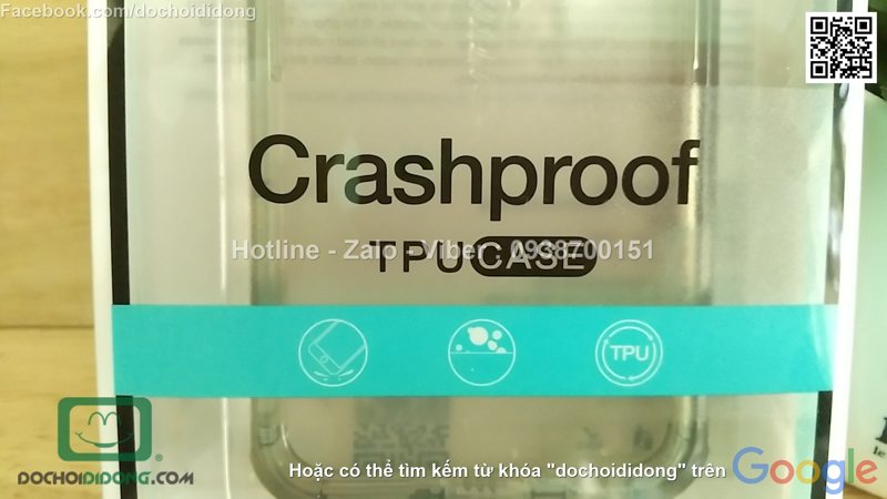 Ốp lưng iPhone 6 6s Nillkin Crashproof chống sốc