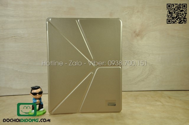 Bao da iPad 2-3-4 Kaku chân gấp chữ V