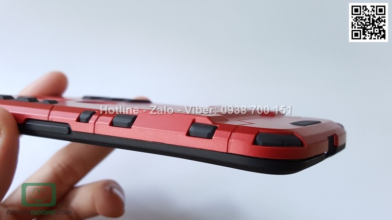 Ốp lưng Motorola E3 Power Iron Man chống sốc có chống lưng