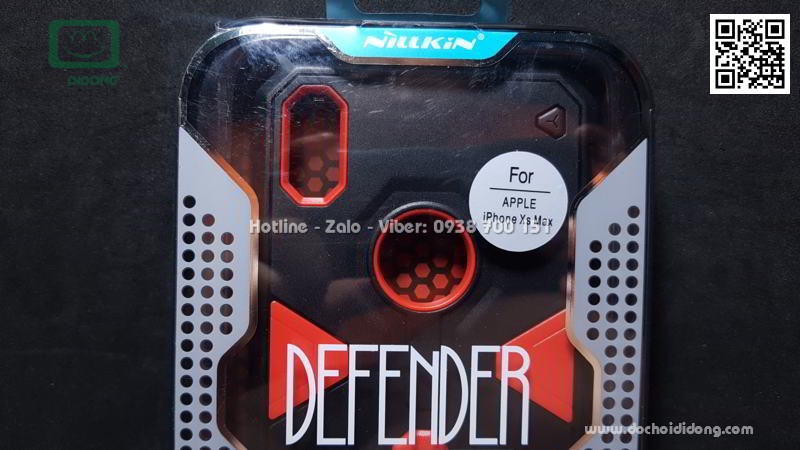 Ốp lưng iPhone XS Max Nillkin Defender siêu chống sốc