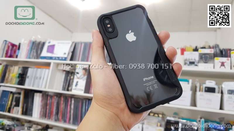 Ốp lưng iPhone X Ipaky Leego chống sốc