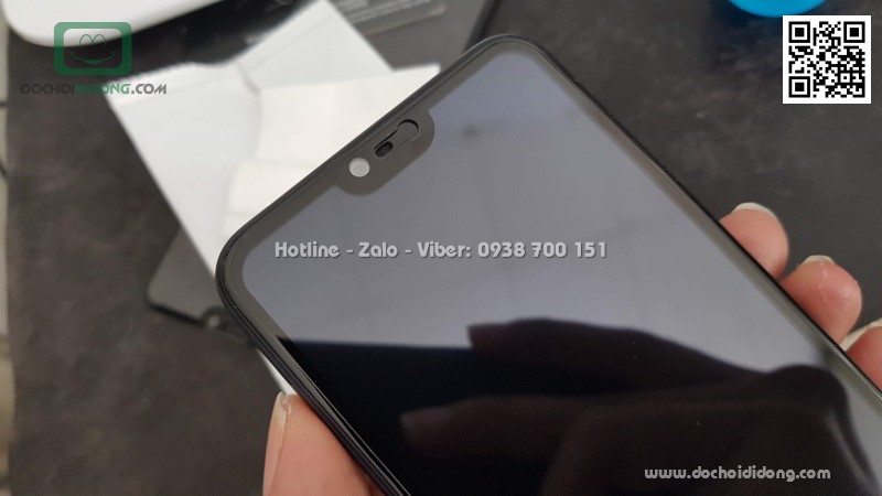 Miếng dán cường lực Nokia 6.1 Plus full màn hình Zacase full keo